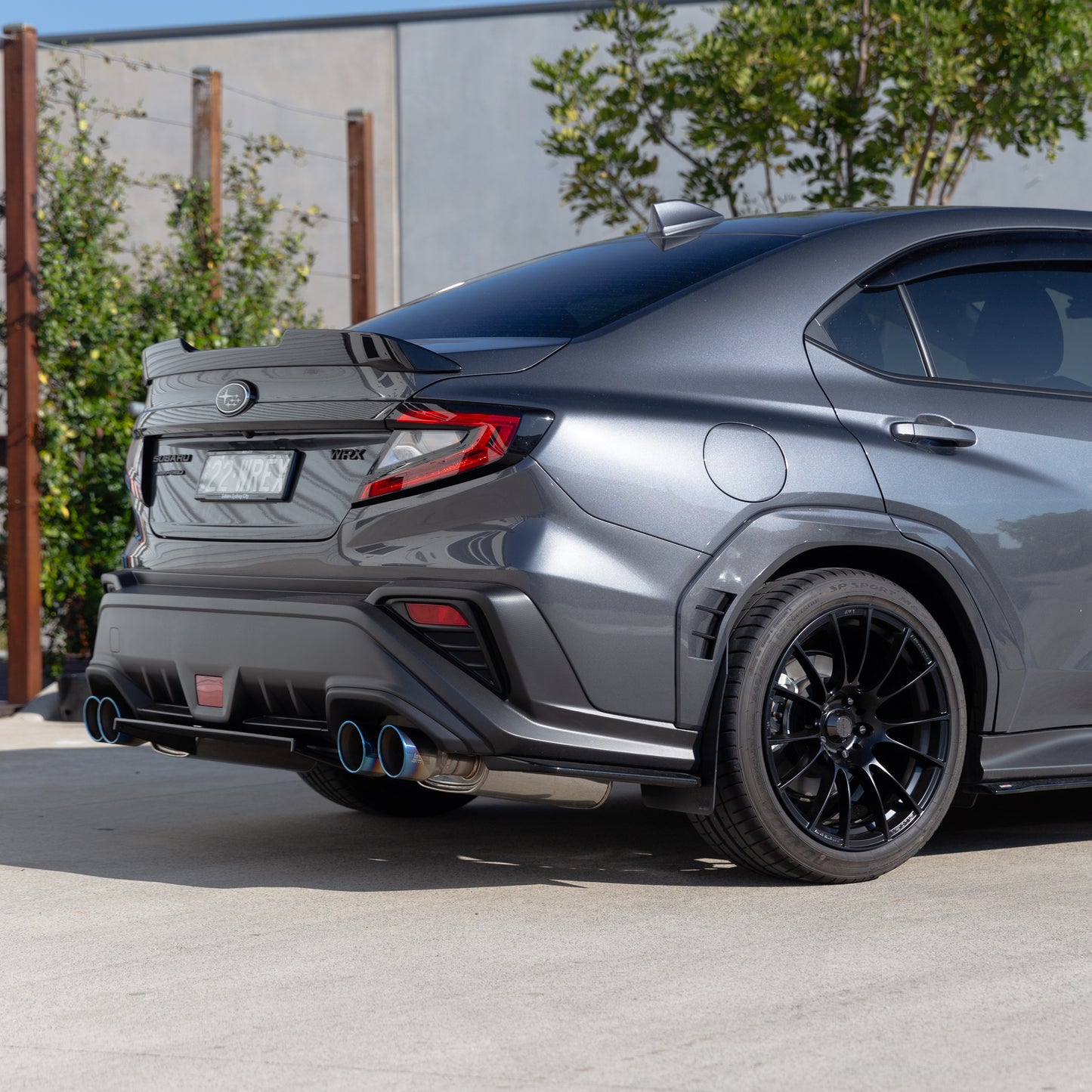 AEROFLOW DYNAMICS S-Spec Paint Matched Fender Flares +10mm For 2022+ Subaru WRX VB [Paint Matched]