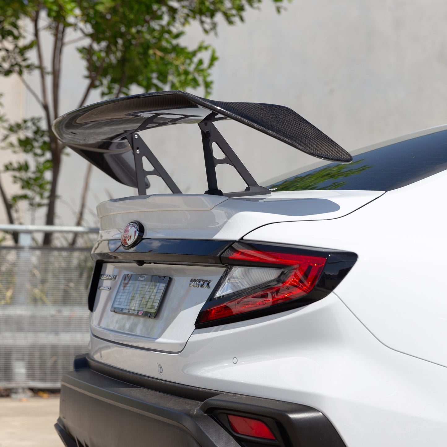 DMAKER STI-Spec Swan Neck GT-Wing Spoiler For 2022+ Subaru WRX VB [Carbon Fibre]