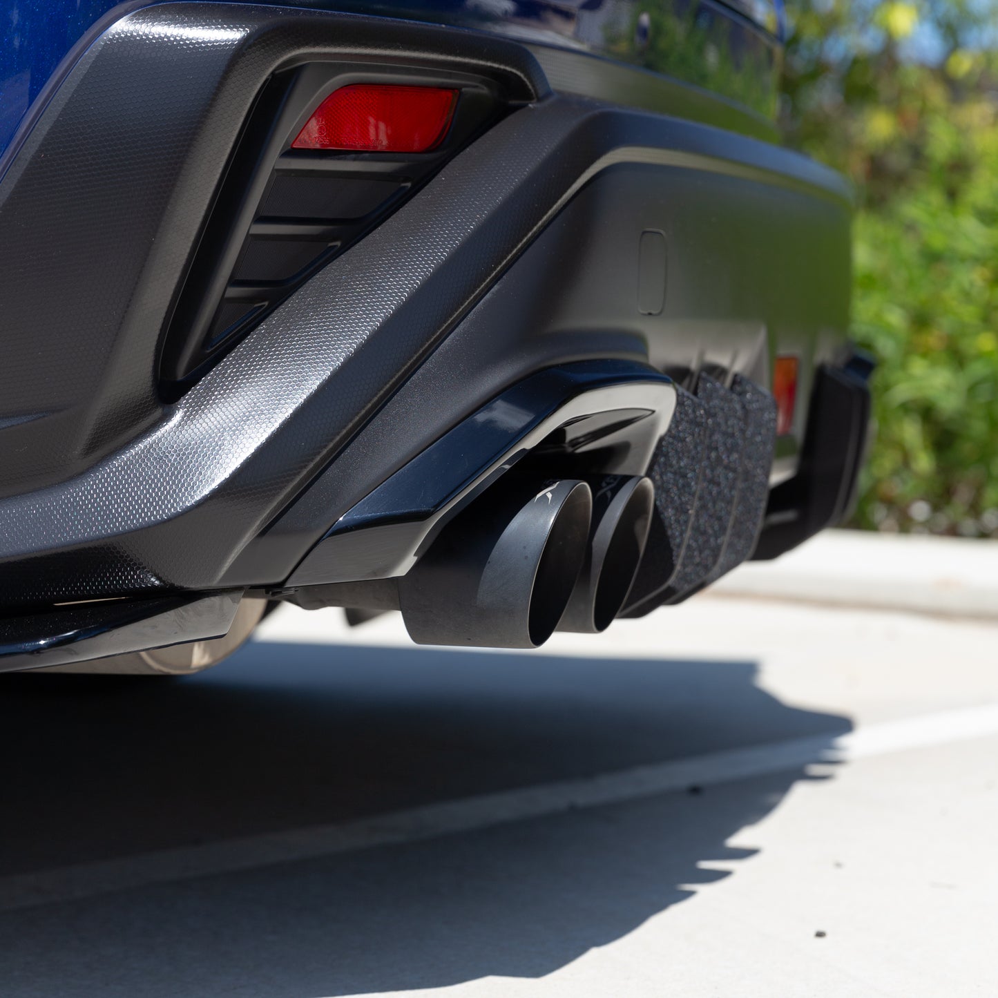 DMAKER OE-Spec Exhaust Finishers - Full Replacements For 2022+ Subaru WRX VB [Paint Matched]