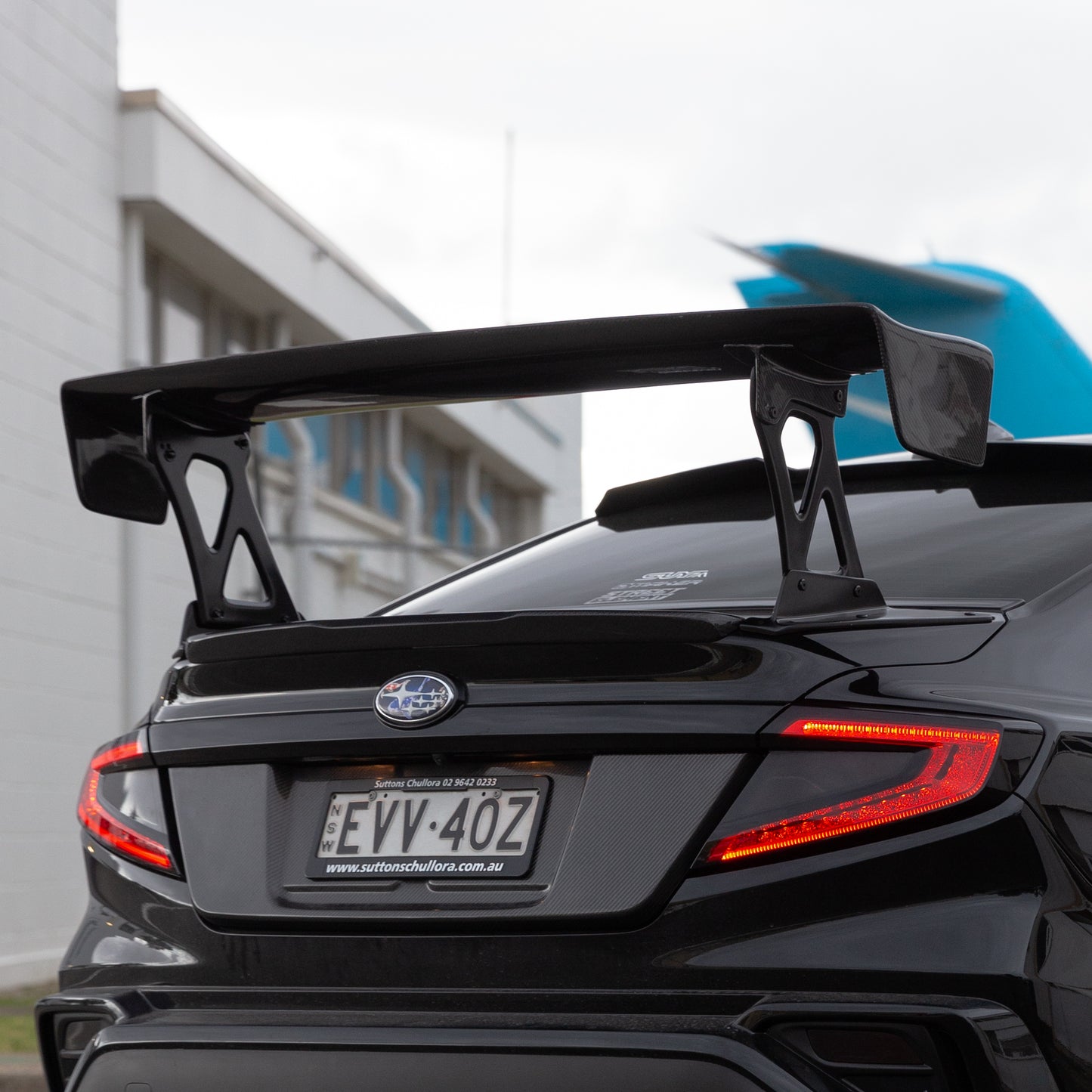 DMAKER VRS Euro-Spec GT-Wing Spoiler For 2022+ Subaru WRX VB [Carbon Fibre]