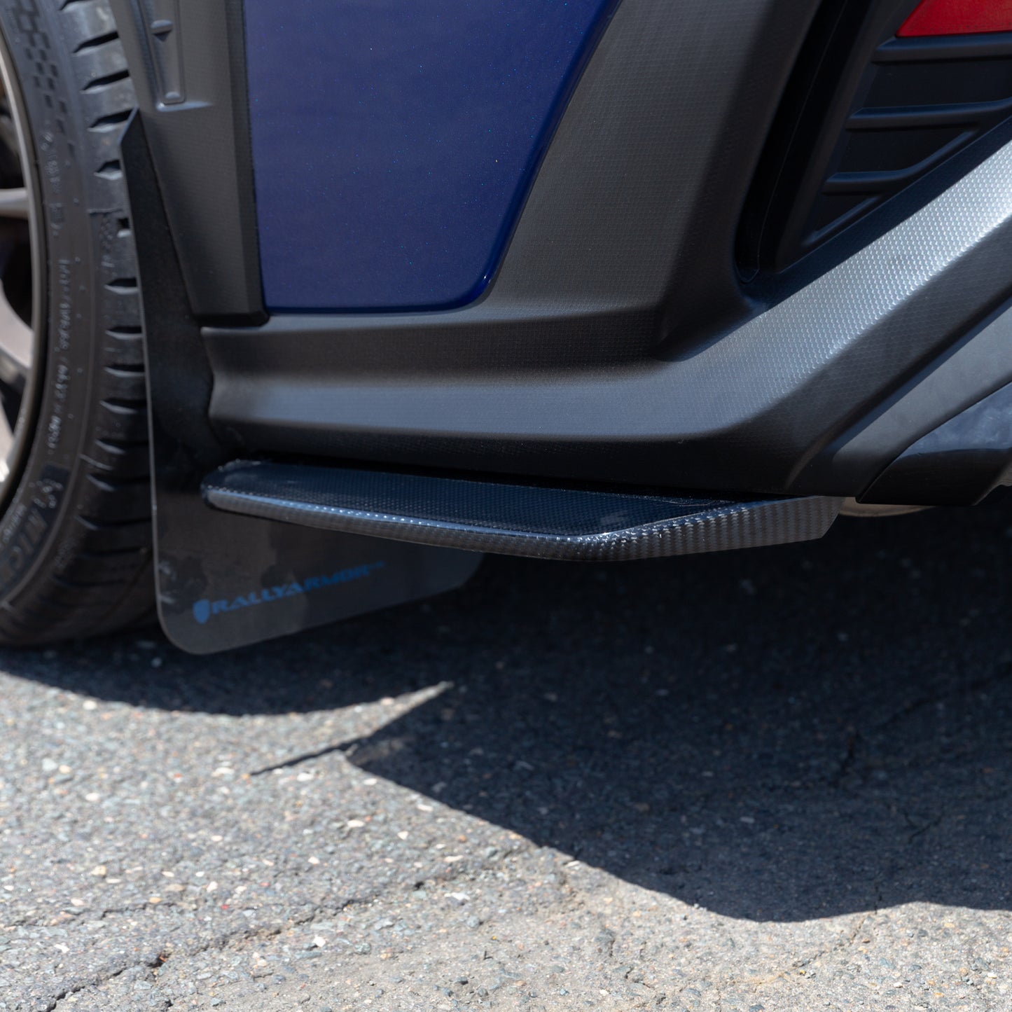 DMAKER STI-Spec Rear Side Spats/Under Spoiler For 2022+ Subaru WRX VB [Carbon Fibre]