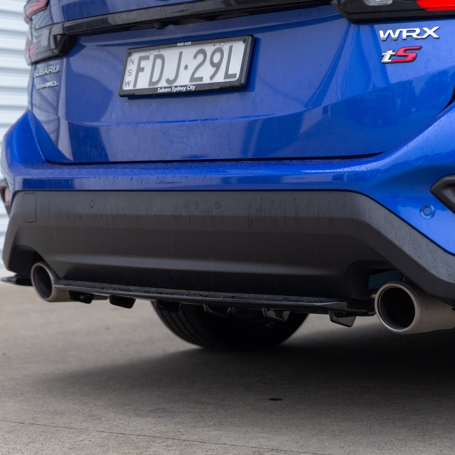 DMAKER STI-Spec Rear Under Diffuser For 2022+ Subaru WRX VN [Paint Matched]