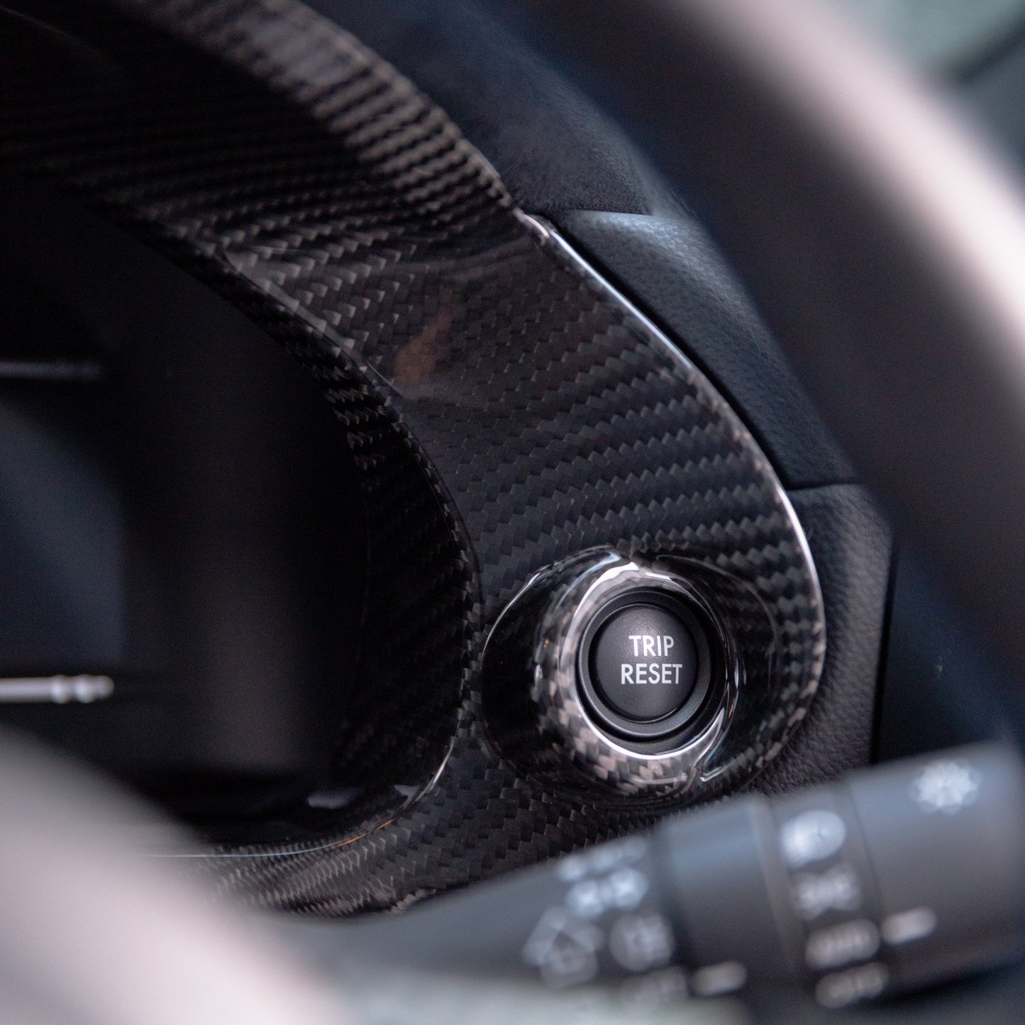 GT CARBON Cluster Surround Cover For 2022+ Subaru BRZ ZD8 / Toyota GR86 ZN8 [Dry Carbon Fibre]