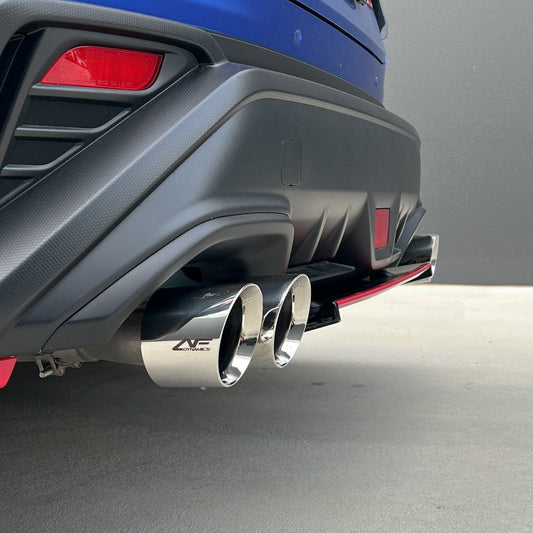 AEROFLOW DYNAMICS Stainless Steel Double Wald 4" Axle Back Exhaust For 2022+ Subaru WRX VB