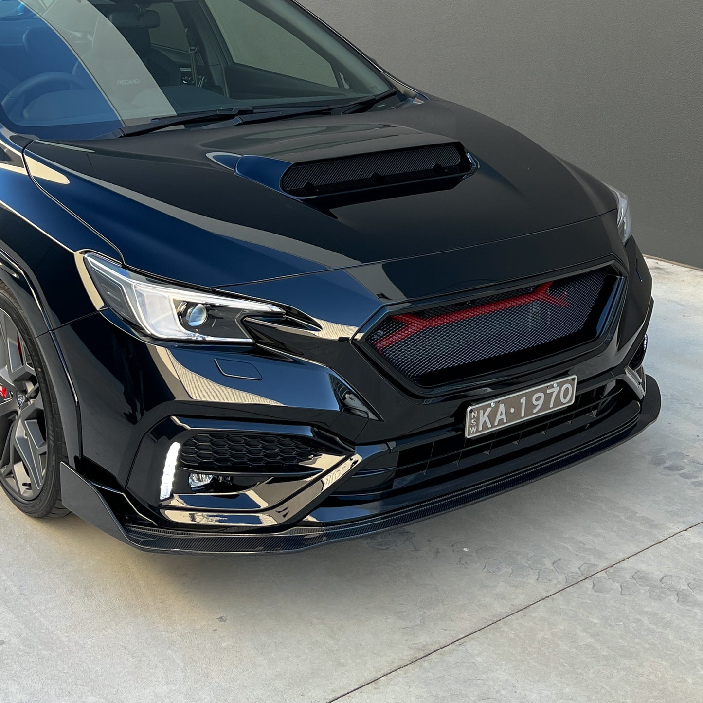 DMAKER MB-Spec Front Lip / Under Spoiler For 2022+ Subaru WRX VB [Carbon Fibre]