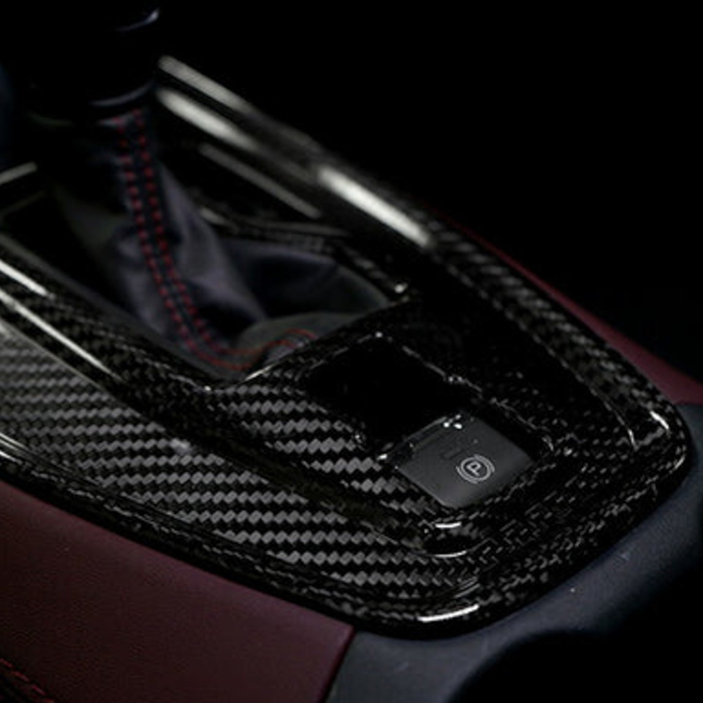 AXIS PARTS Shift Panel Cover - CVT For 2022+ Subaru WRX VB/VN [Dry Carbon Fibre]