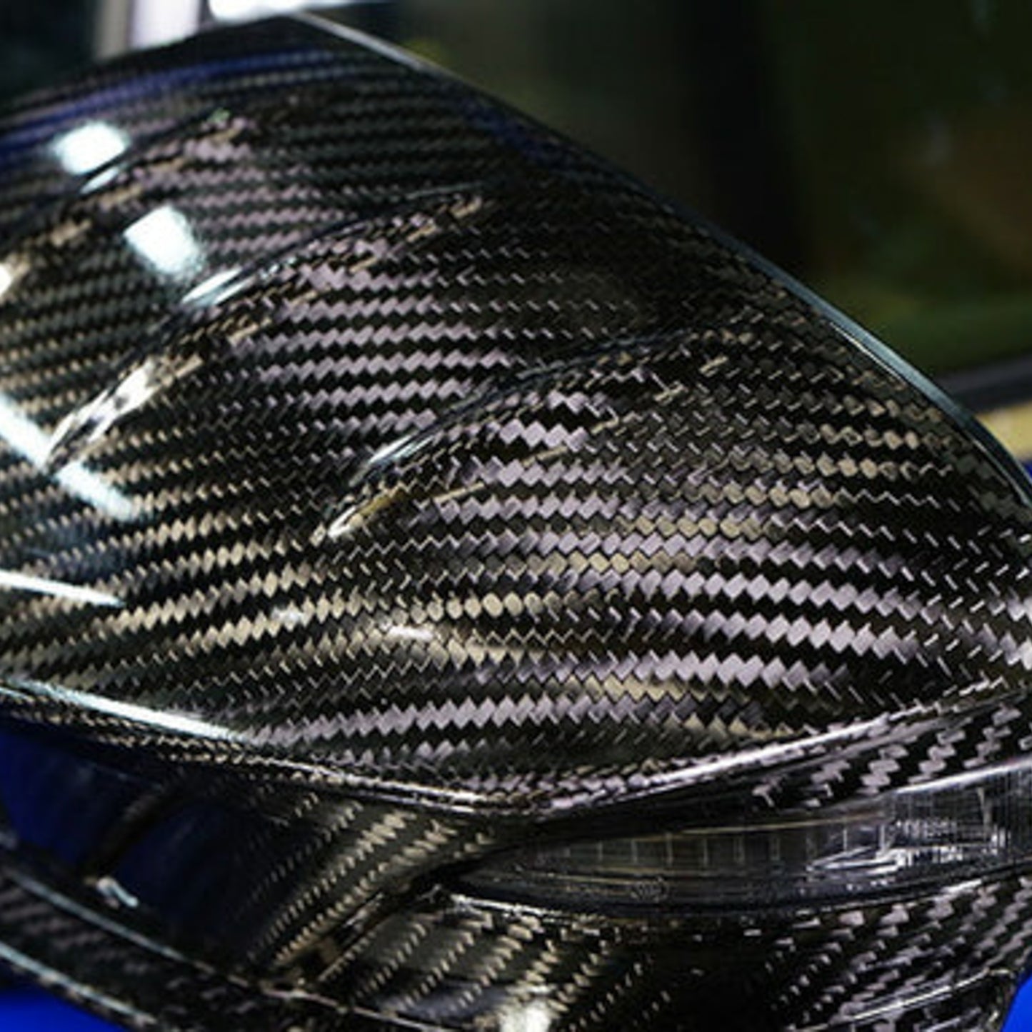 AXIS PARTS Mirror Covers - Carbon Stick-On Covers For 2022+ Subaru WRX VB/VN [Dry Carbon Fibre]