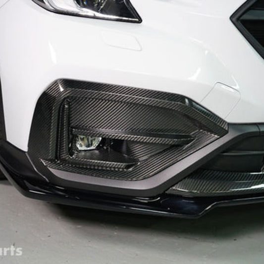 AXIS PARTS Fog Light Bezel Covers For 2022+ Subaru WRX VB [Dry Carbon Fibre]