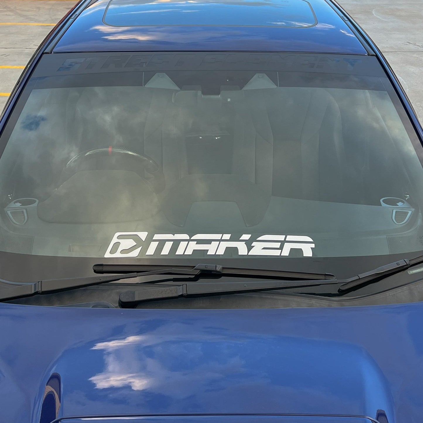 DMAKER Windscreen Banner