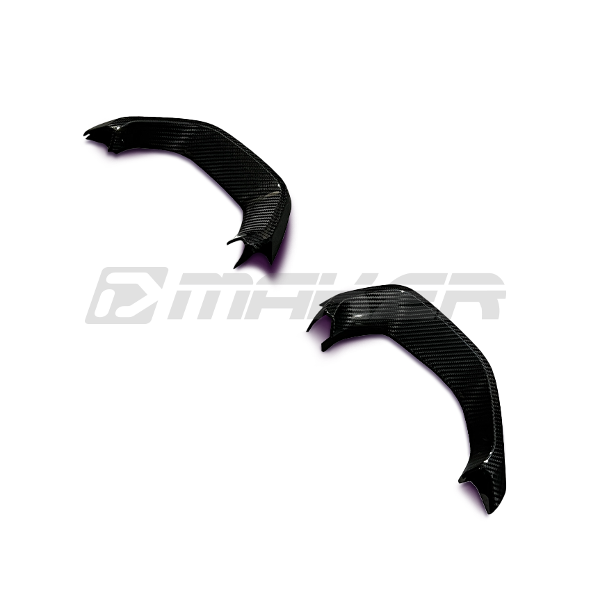 GT CARBON Exhaust Finishers - Stick-On Covers For 2022+ Subaru WRX VB [Dry Carbon Fibre]