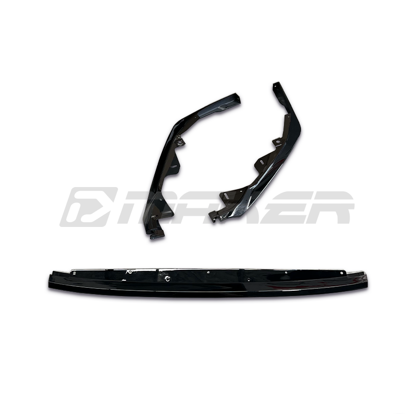 AEROFLOW DYNAMICS S-Spec V2 Front Lip/Under Spoiler (3-Piece) For 2022+ Subaru WRX VB [Paint Matched]