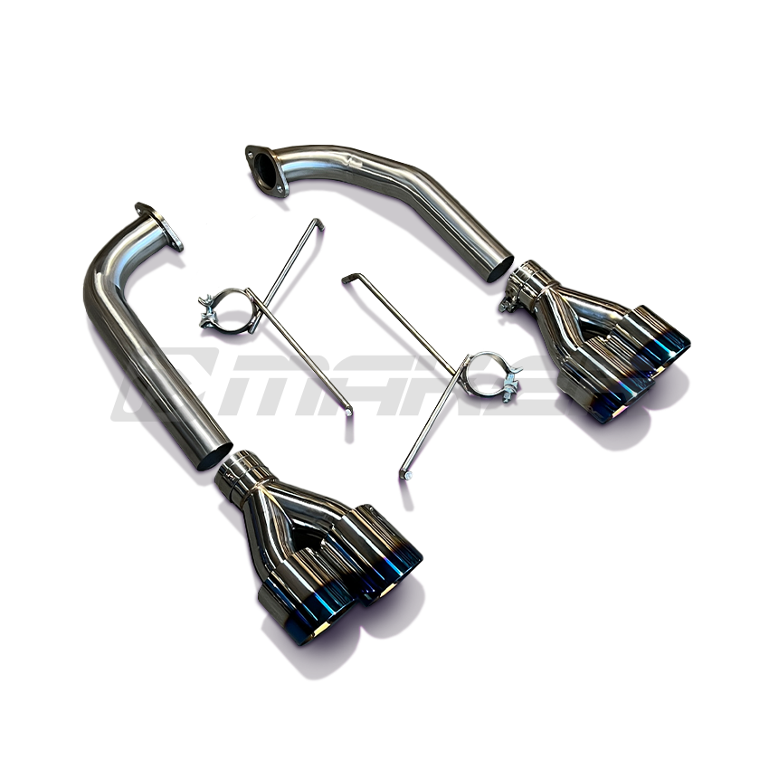 AEROFLOW DYNAMICS Stainless Steel Double Wald 4" Axle Back Exhaust For 2022+ Subaru WRX VB