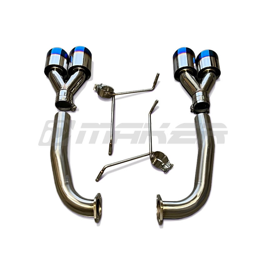 AEROFLOW DYNAMICS Stainless Steel Double Wald 4" Axle Back Exhaust For 2022+ Subaru WRX VB