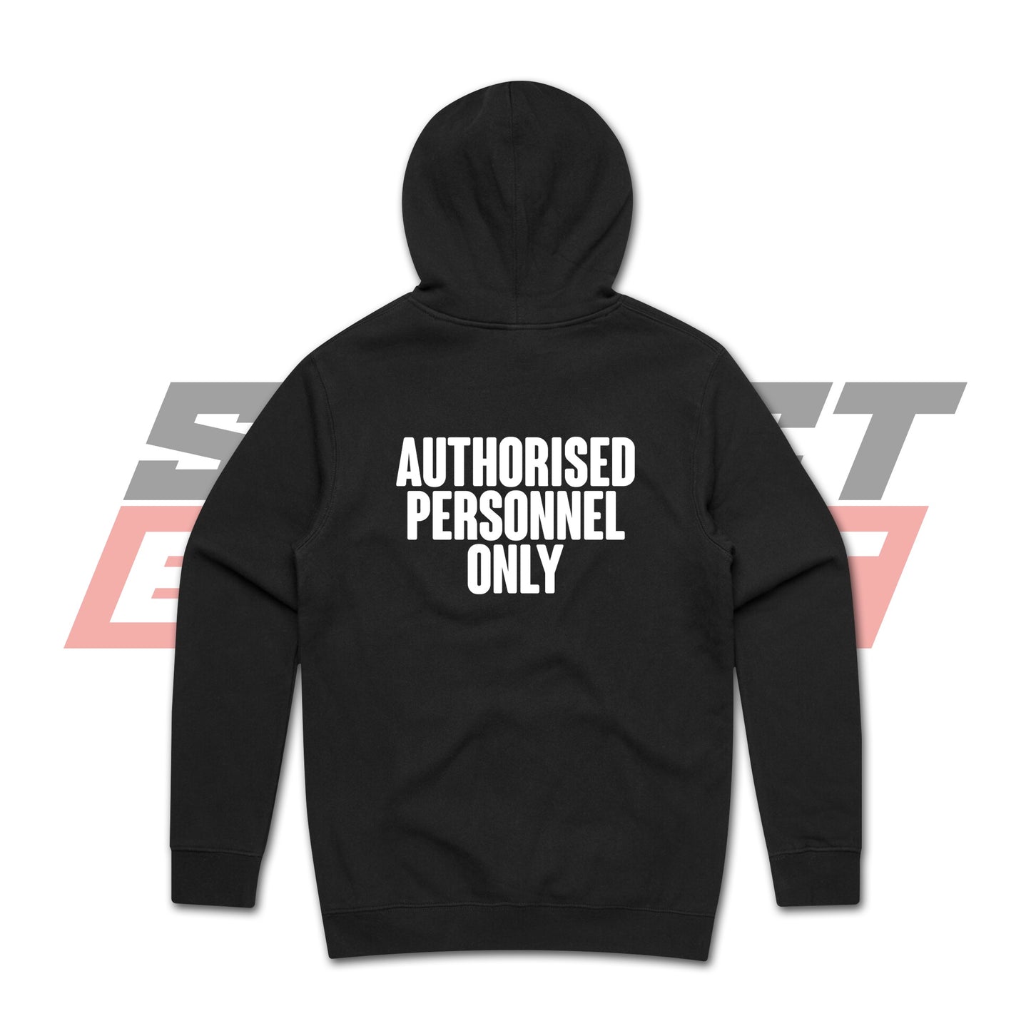 STREET ELEMENT "AUTHORISED PERSONNEL ONLY" Stencil Hoodie