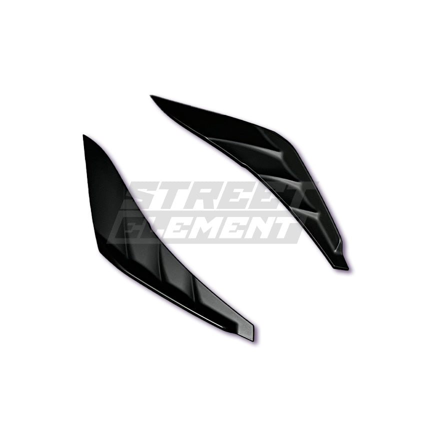 STREET ELEMENT GR Style Rear Side Spoiler For 2022+ Subaru BRZ ZD8 / Toyota GR86 ZN8 [Matte Black]