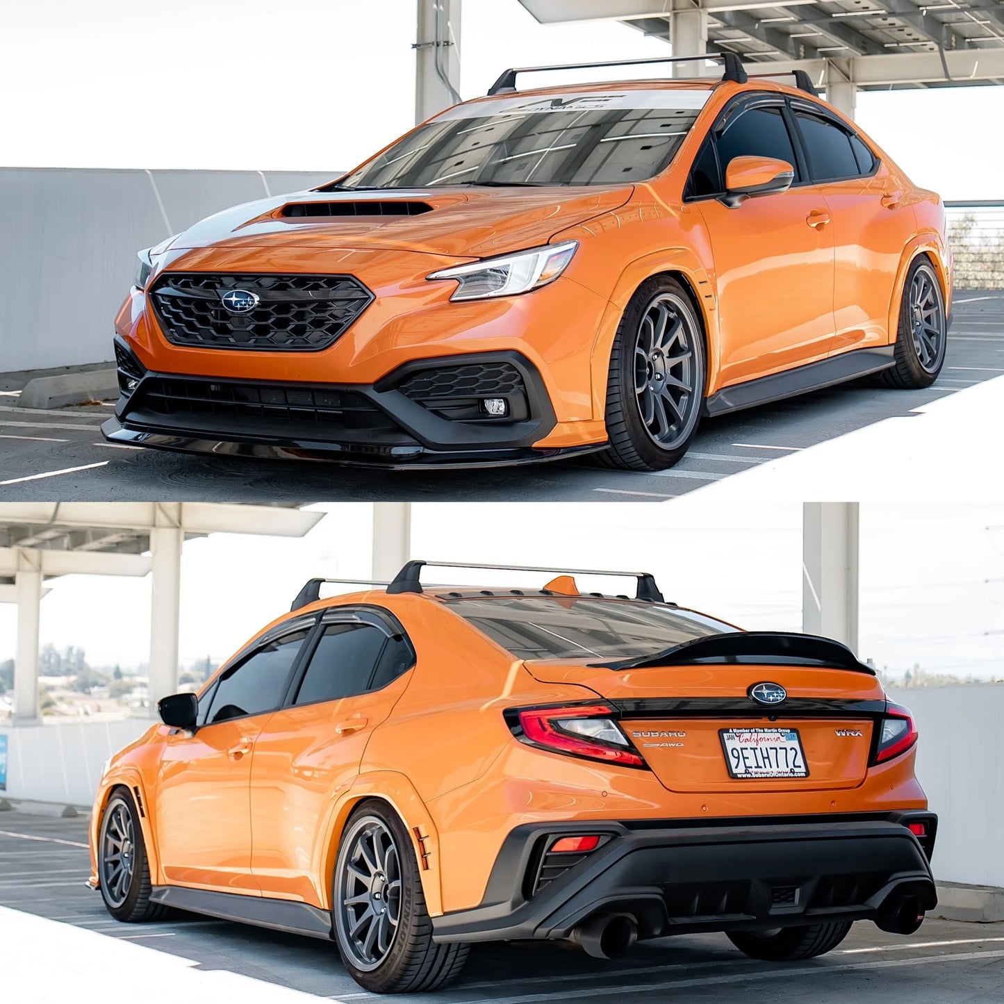 AEROFLOW DYNAMICS S-Spec Paint Matched Fender Flares +10mm For 2022+ Subaru WRX VB [Paint Matched]