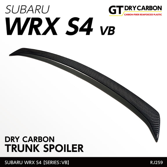 AXIS PARTS Low-Profile Spoiler For 2022+ Subaru WRX VB [Dry Carbon Fibre]