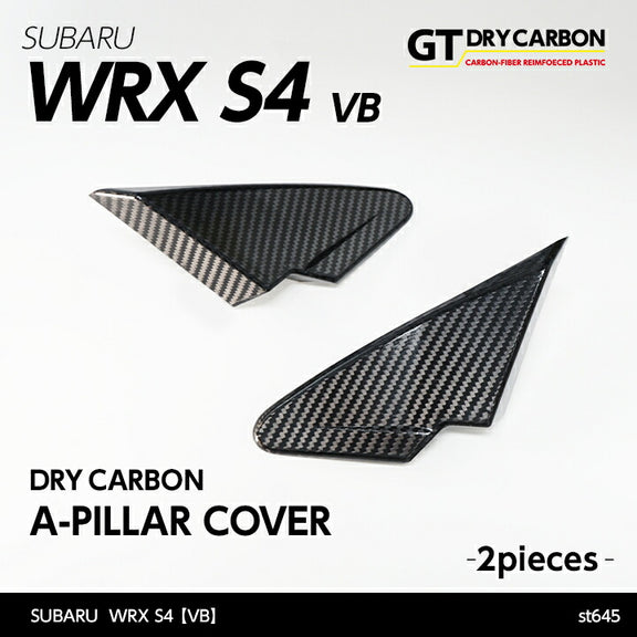 AXIS PARTS A-Pillar Covers For 2022+ Subaru WRX VB/VN [Dry Carbon Fibre]