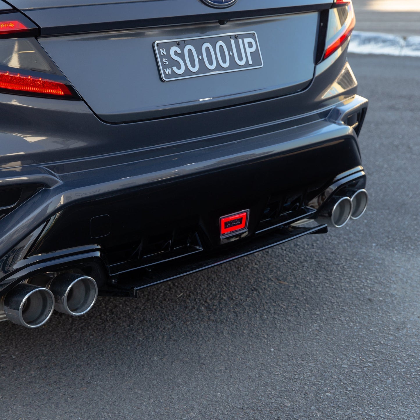 DMAKER STI-Spec Rear Under Diffuser For 2022+ Subaru WRX VB [Paint Matched]