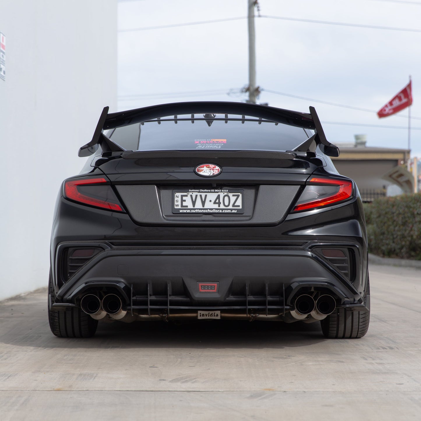 DMAKER CTR-Spec Wing Spoiler For 2022+ Subaru WRX VB [Paint Matched]