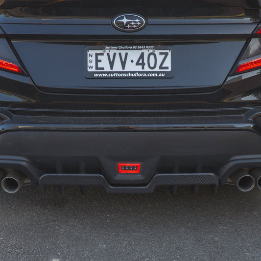 DMAKER D-Spec Rear Under Diffuser For 2022+ Subaru WRX VB [Paint Matched]