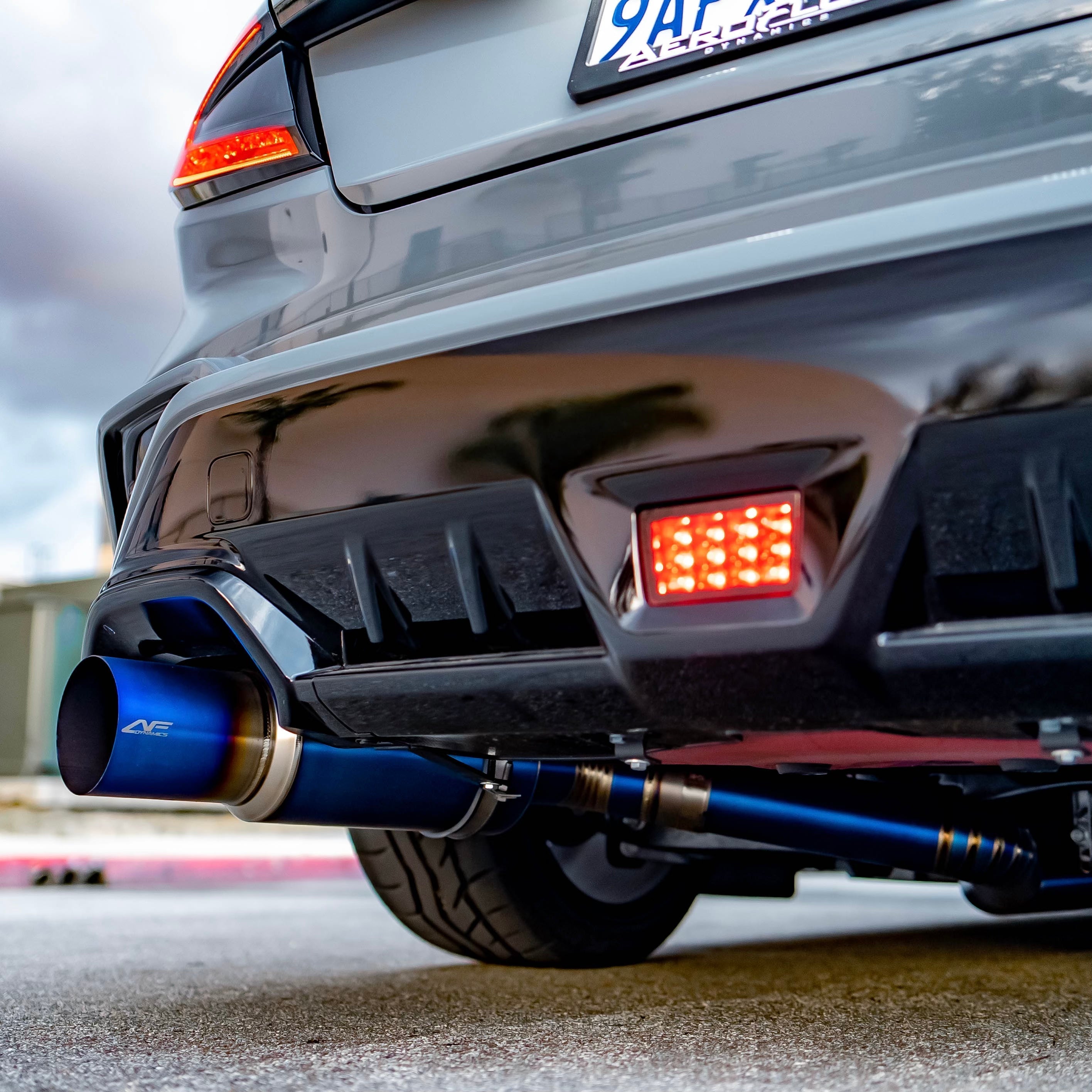 Wrx single store exit exhaust